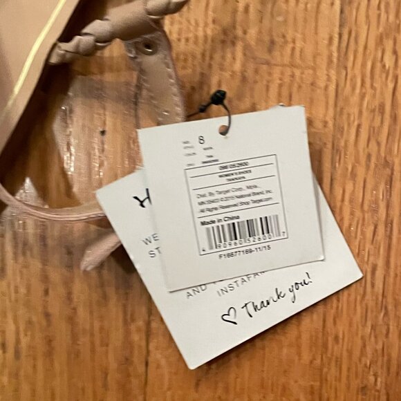 DV style Sandles Tan & Gold - Picture 2 of 3